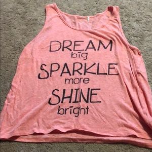 Cute saying tank top